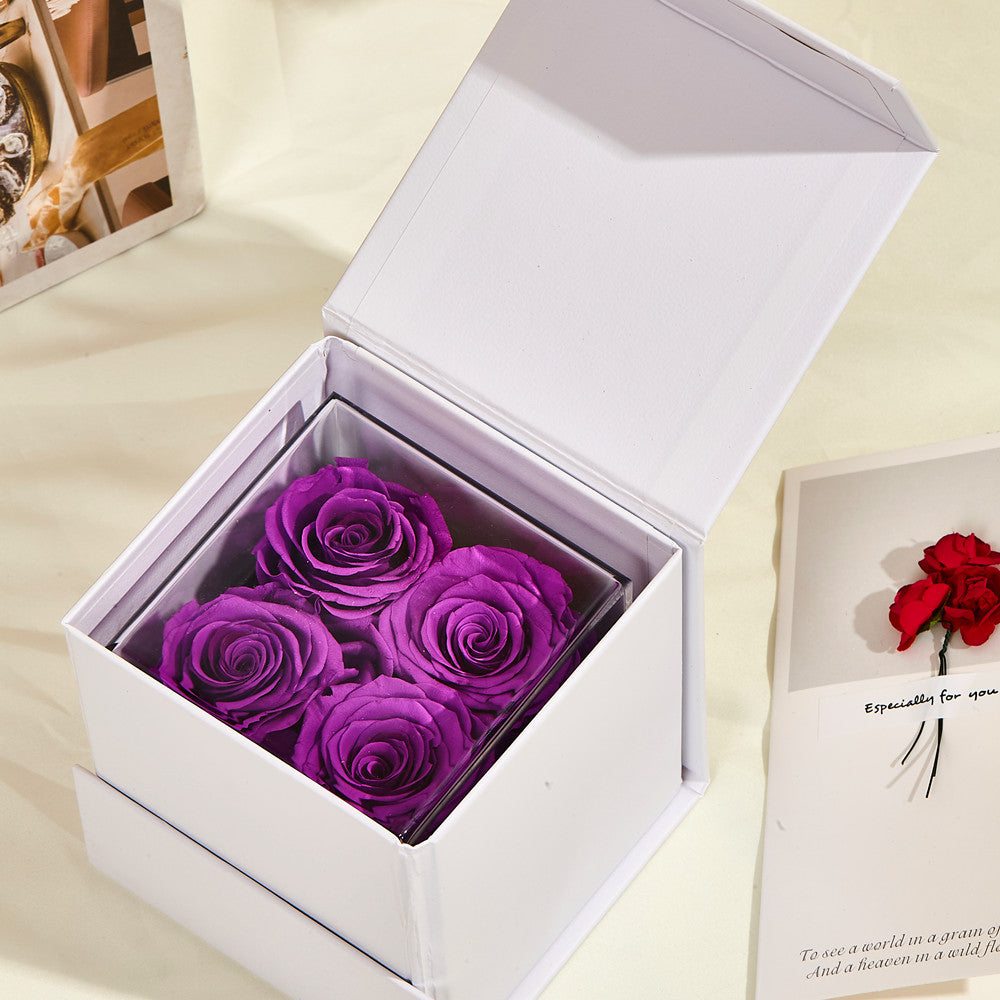 Eternal Rose Jewelry Drawer Gift Box