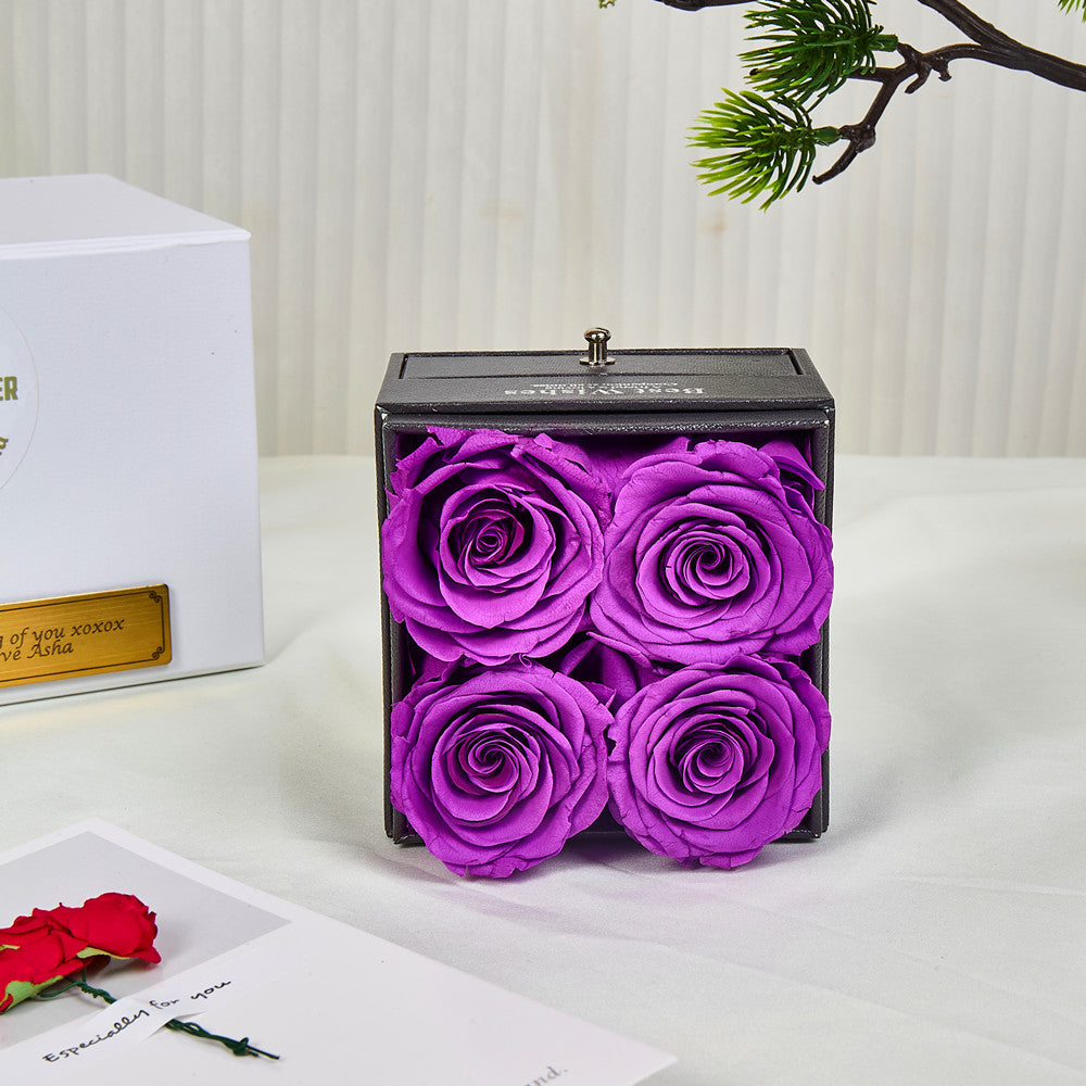 Eternal Rose Jewelry Drawer Gift Box