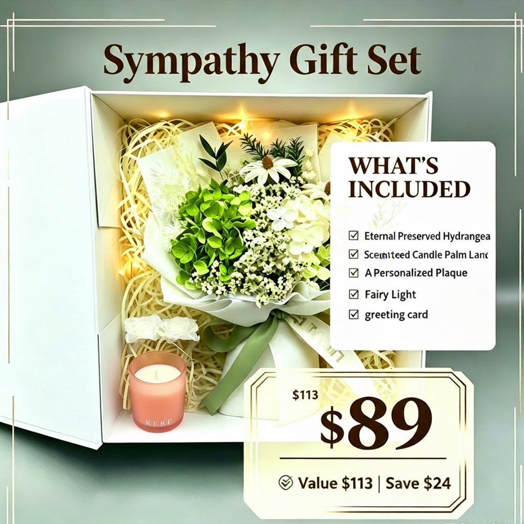 Sympathy Gift Set - KERI Candle