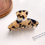 Trendy beige tortoiseshell hair claw clip for everyday styling